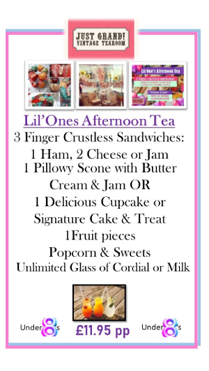 Lil'Ones Afternoon Tea E-Voucher