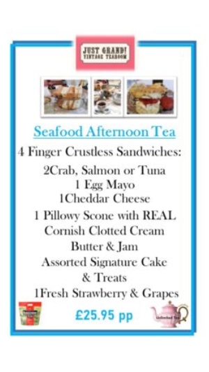 Seafood Afternoon Tea E-Voucher