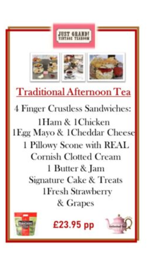 Traditional Afternoon Tea E-Voucher